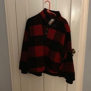 Lumberjack oversized pull over